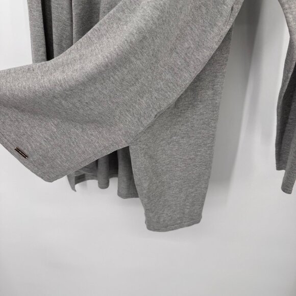 Tahari Women’s Long Sleeve sweater tunic Size 2X  Gray Cotton plus new $68 - Picture 10 of 15